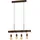 EGLO Townshend 4-flg. 14 cm Stahl antik-braun-schwarz