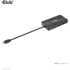 Club 3D 7in1 Portable Dock, USB-C 3.1 [Stecker] (CSV-1598)
