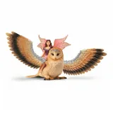 Schleich Bayala Elfe auf Glitzer-Eule 70789