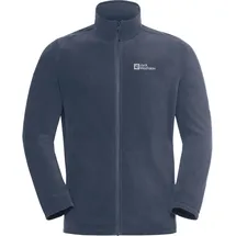 Jack Wolfskin Taunus Full Zip Herren Midlayer, blau - 3XL - midnight sky