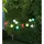 GLOBO Solarlichterkette Kunststoff 3 m Bunt