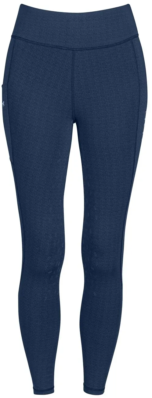 RIDE now Grip-Vollbesatz-Reitleggings Allover navy 34