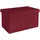 Intirilife Faltbare Sitzbank 49x30x30 cm in GRANAT ROT - 2 Jahre Gewährleistung - mind. 14 Tage Rückgaberecht - Rot