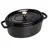Staub Cocotte 29 cm oval schwarz