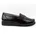 Slipper Slipper Leder Schwarz