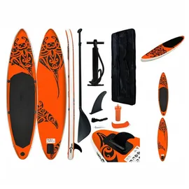 vidaXL Stand Up Paddle Board Set 305 x 76 x 15 cm orange