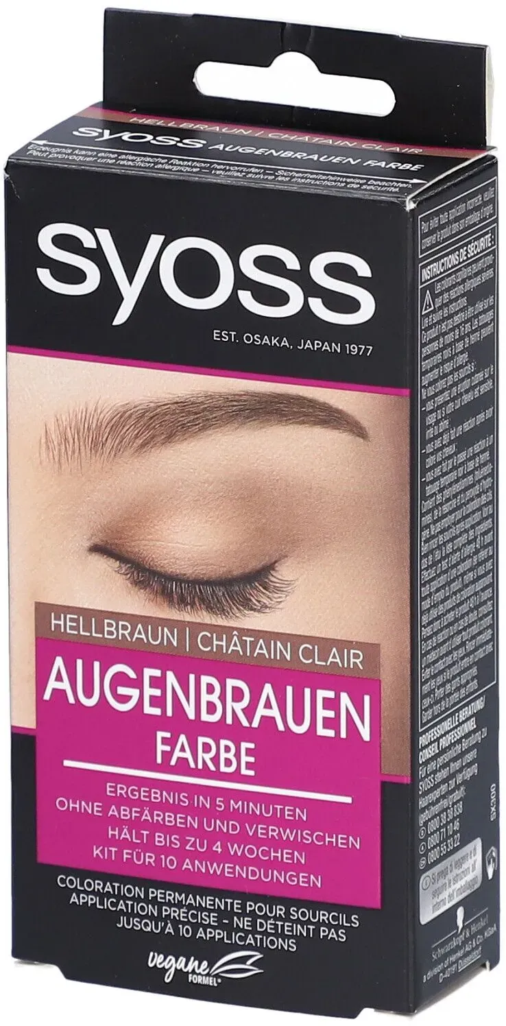 Syoss Augenbrauen-Kit hellbraun 10 ml