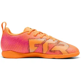 Puma Future 8 Play Hallenschuhe Kinder Heat Fire/Black/Ravish 32