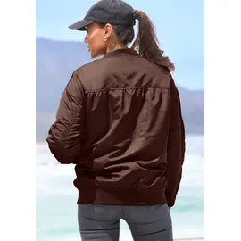 Buffalo Wendejacke Damen dunkelbraun-animal print Gr.38