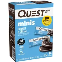 Quest Nutrition Proteinriegel Cookies & Cream Cookies 14 x 23 g