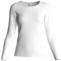 CALIDA Natural Comfort Top Long Sleeve Weiß Baumwolle Large