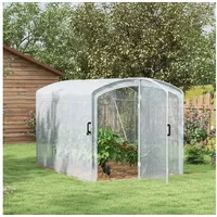 Outsunny Foliengewächshaus Transparent 3 m2