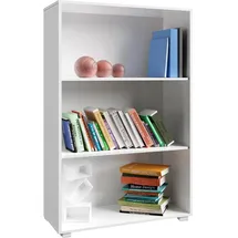CASARIA Kinderbücherregal Vela 115 x 60 x 28 cm Holz massiv weiß