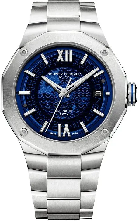 Baume & Mercier Herrenuhr Riviera M0A10616 - silber
