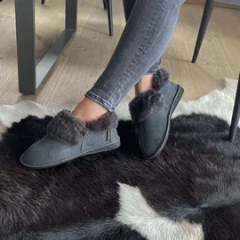 Hollert Hüttenschuhe Grau 46