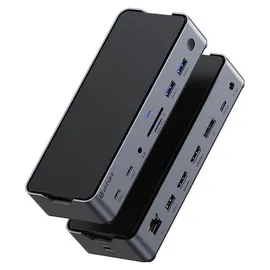 ESTUFF Triple USB-C Docking Station (GLB232006)