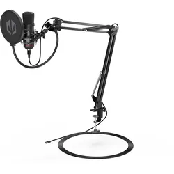 ENDORFY Solum, PC-Mikrofon, 18 - 21000 Hz, 16 Bit, 48 kHz, Kardioide, Kabelgebun