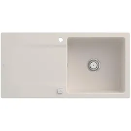 Villeroy & Boch Siluet 60 rechts Einbauspüle keramik Excenterbetätigung 1000 x 510 mm
