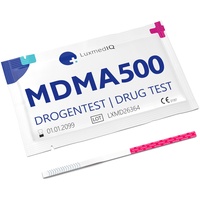 10x LuxmedIQ Drogenschnelltest MDMA - Ecstasy Drogentest - Urin Teststreifen Cut-off 500 ng/mL