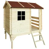 TIMBELA Spielhaus M501B Beige