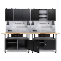 Ondis24 Werkstatt-Set, 240 cm, mit 2 LED