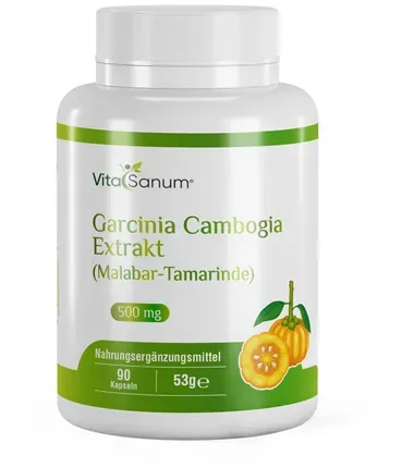 VitaSanum® - Garcinia Cambogia (Malabar-Tamarinde) 500 mg 90 Kapseln
