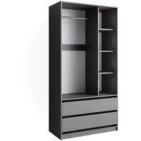Vicco Kinderkleiderschrank, Elmo 100 cm mit 2 Schubladen