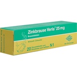 VERLA Zinkbrause Verla 25 mg Brausetabletten 20 St.