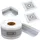 LEVEL+ Dichtband Dichtset Dusche Balkon Ecken Profi Set EZ2 grau