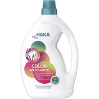 HAKA Colorwaschmittel 2l Flüssig für Buntwäsche mit Farbschutz ohne Aluminium