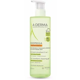 A-Derma Exomega Control Geschmeidigmachendes Reinigungsgel 2 in 1 500 ml