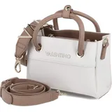 Valentino Bags Alexia Shopping 805 Bianco/Cuoio Weiss Damen