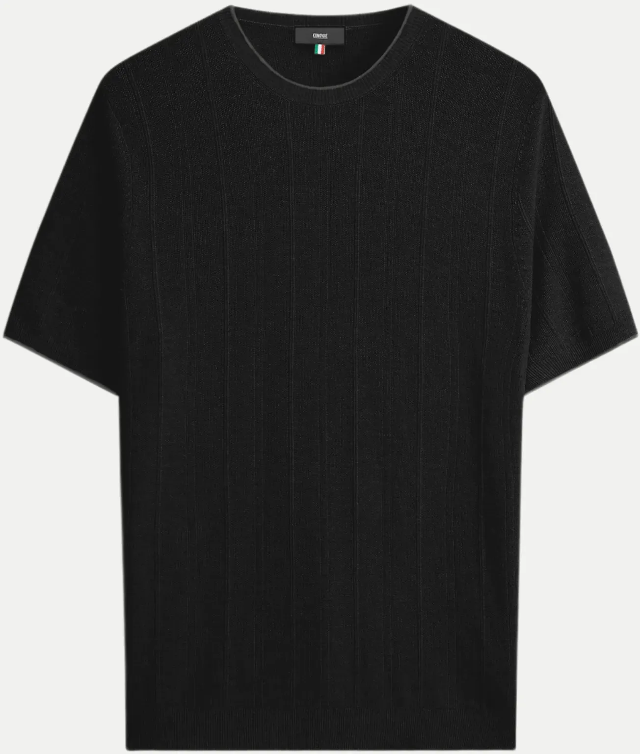 Kurzarmpullover Cigion Schwarz S