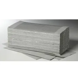 Krepp-Papierhandtücher , 25x50cm, natur, Pck=2400St, C-Falz, 1-lagig
