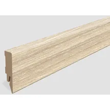 EGGER Sockelleiste L323 Kubisch für Fußboden Parkett 6 cm Eiche