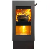 xeoos Kaminofen Patagonia X8  (Leistung: 8 kW, Raumheizvermögen: 40 m3 - 100 m3, Anthrazit)