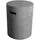 ELEMENTI Abdeckung für 5 kg Gasflasche Beton-Optik 40 x 40 x 51 cm Grau