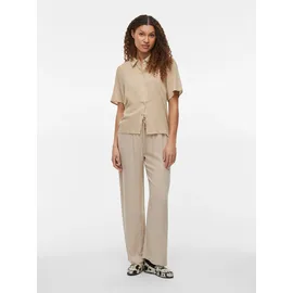 VILA VIPRICIL S/S NEW SHIRT - NOOS Grau 42