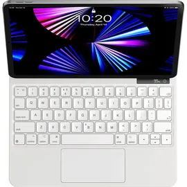 Baseus Keyboard Case (Eng. Int., Diverse), Tablet Tastatur, Weiss