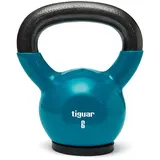 tiguar Kettlebell 6 kg blau Krafttraining Gewichte Sport Home Fitness