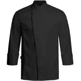 Greiff Herren Kochjacke "5544" - XL - schwarz