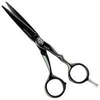 Tondeo Haarschneideschere MYTHOS BLACK Offset 5.5 CONBLADE