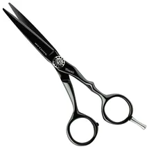 Tondeo Haarschneideschere MYTHOS BLACK Offset 5.5 CONBLADE