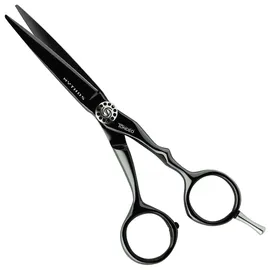 Tondeo Haarschneideschere MYTHOS BLACK Offset 5.5 CONBLADE