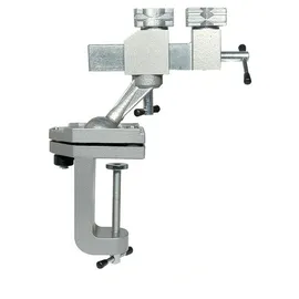 Unispann Feinmechanikerschraubstock Backen-B.46mm Spann-W.75mm Spannblock,Klemmbügel