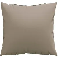 VidaXL Sofakissen 4 Stk. Taupe 60x60 cm Stoff