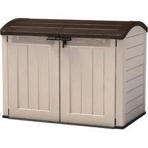 KETER Mülltonnenbox Store it Out Ultra 177 x 134 cm braun