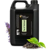 GROOM PROFESSIONAL Exclusive Tea & Patchouli Hundeshampoo - Hundeshampoo Gegen Geruch - Luxuriöses Duftshampoo für Hunde - Macht das Fell Weich & Glänzend - Reinigt Tief - Blütenduft, 4 Liter