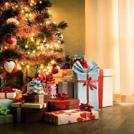 RS Trade Weihnachtsbaum „Schneebaum“ PVC 15013