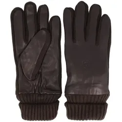 bugatti Handschuhe Leder  braun